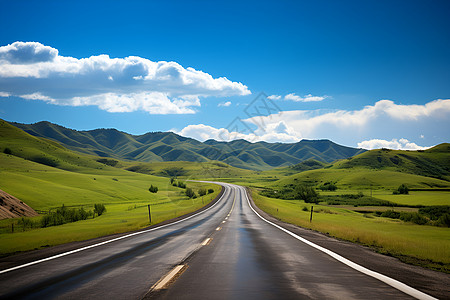 户外广阔的道路背景图片