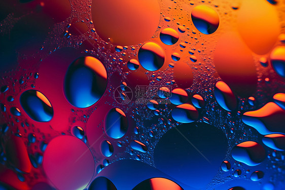 透明质感气泡概念图图片
