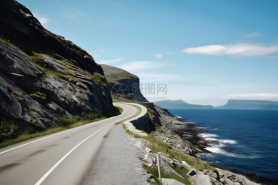 海岸公路图片