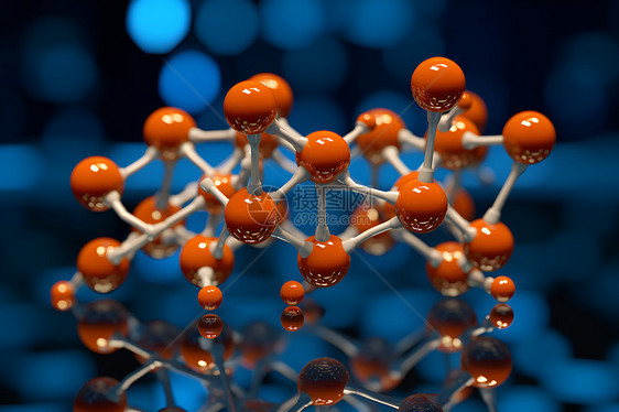 分子的球状结构图片