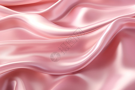 粉色丝绸柔软光滑图片