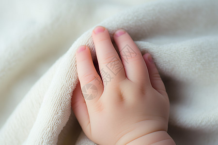 婴儿可爱的小手图片