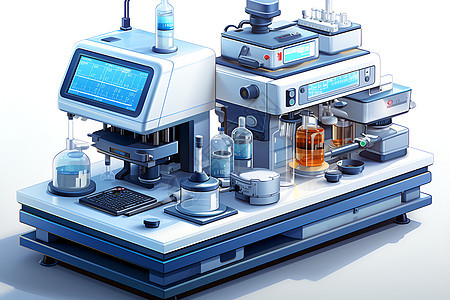 高科技的实验仪器图片