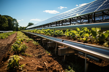 新现代科技的新能源农场图片