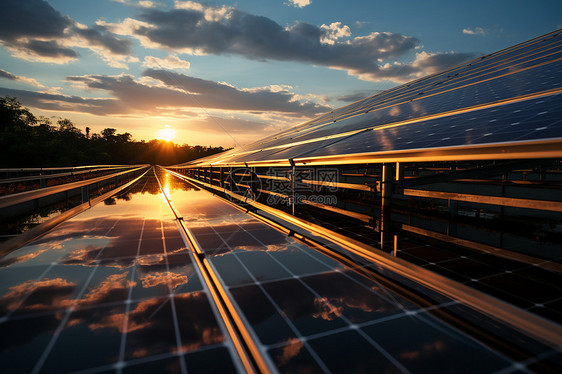 创新科技的太阳能光伏板图片