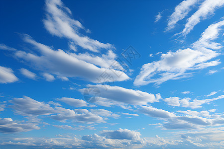 天上的云朵图片