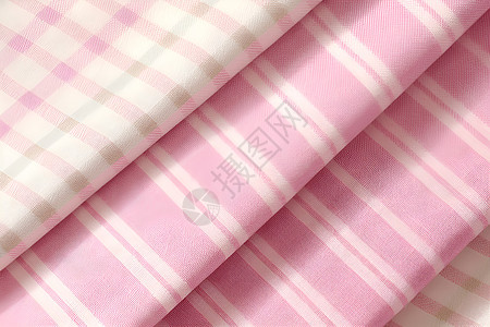 粉色亚麻桌布纺织品图片
