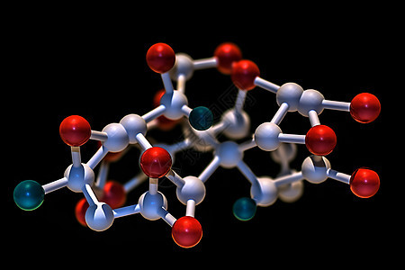 医学生物分子式概念图背景图片