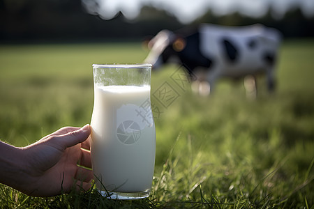 健康饮食的牛奶图片