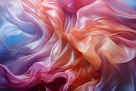 色彩缤纷的织物背景图片