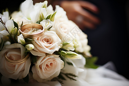 婚礼花卉背景图片
