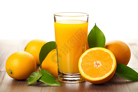 果香四溢的柑橘汁图片