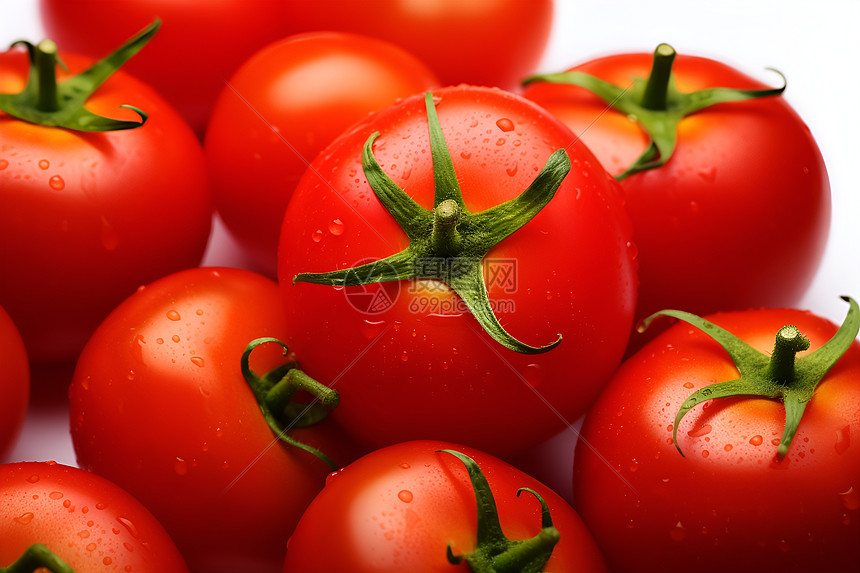 营养丰富的番茄图片