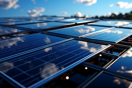 工业的太阳能电板图片
