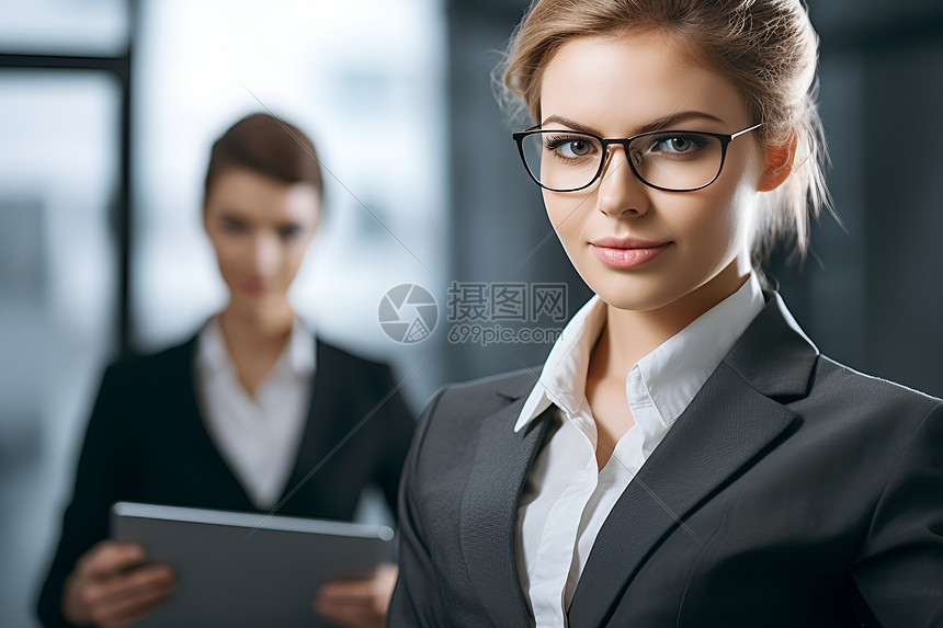职场办公的商务女性高清图片下载-正版图片600876352-摄图网