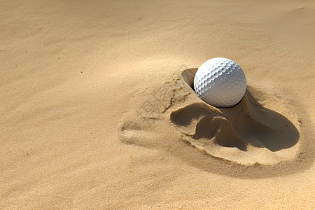休闲运动的高尔夫球背景图片