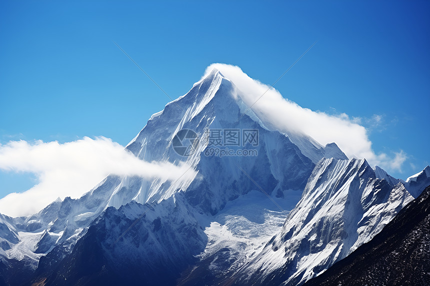 风景优美的喜马拉雅山脉景观图片