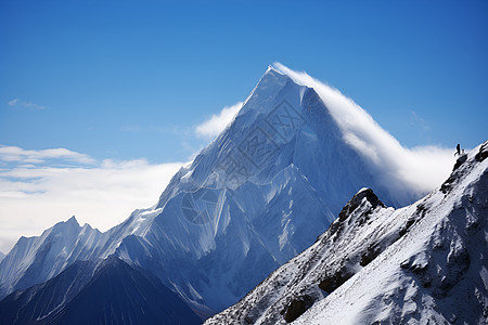 壮观的喜马拉雅山脉景观图片