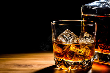 酒香四溢的威士忌图片
