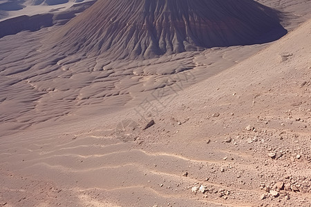 壮观的火山口景观图片