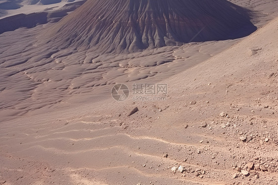 壮观的火山口景观图片