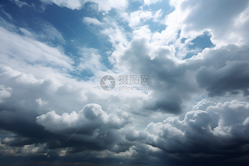 多云天空图片