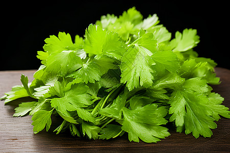 绿色欧芹食物欧芹高清图片