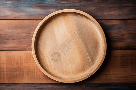 简洁的木质平盘图片