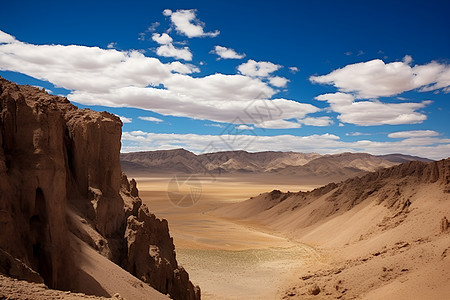户外壮丽的沙漠戈壁图片