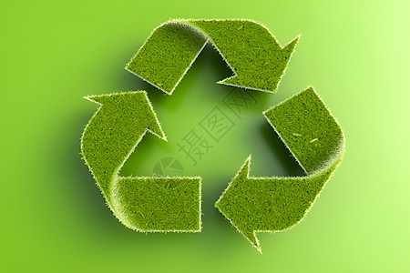 环保之美回收标志高清图片