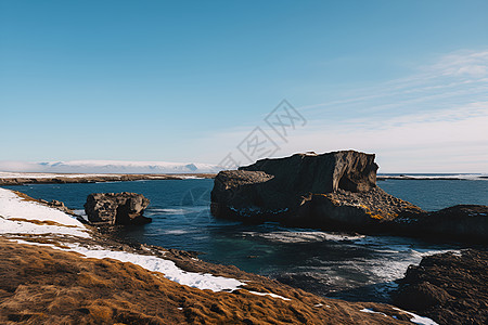 冰岛北部的壮丽景色图片