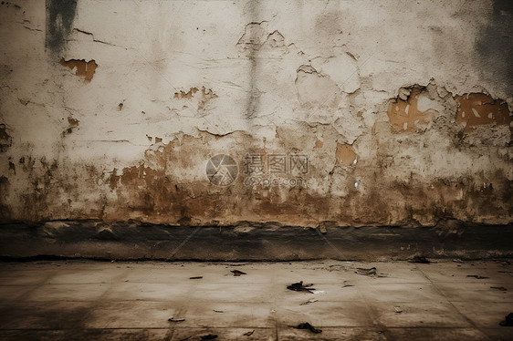 户外复古腐朽的墙壁图片