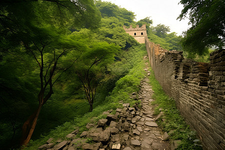 历史石墙背景图片