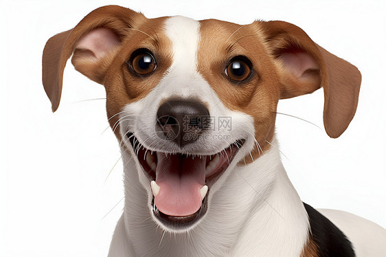 快乐的狗狗图片