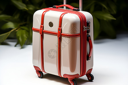 简约时髦的行李箱图片