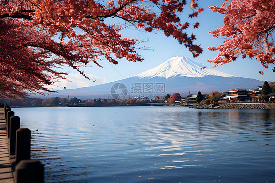 富士山秋季风景图片