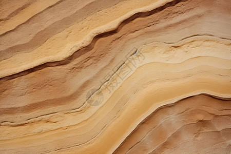 波浪状纹理的砂岩图片
