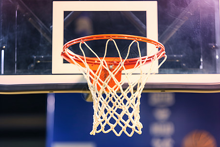 室内篮球框背景图片