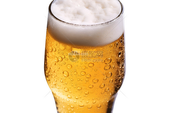 杯子中的啤酒图片