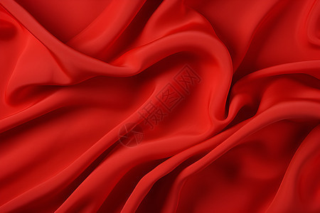 细腻的红丝绸图片