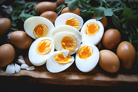 营养的鸡蛋食物图片