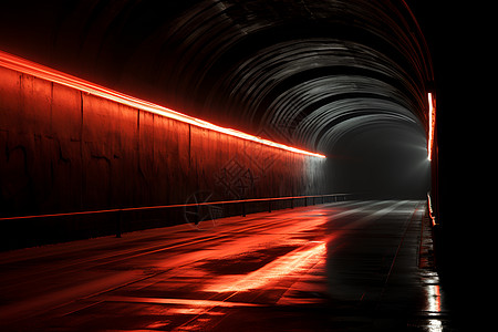 红灯隧道背景图片
