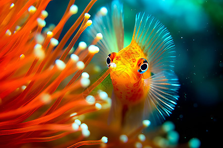 海底世界中的鱼图片