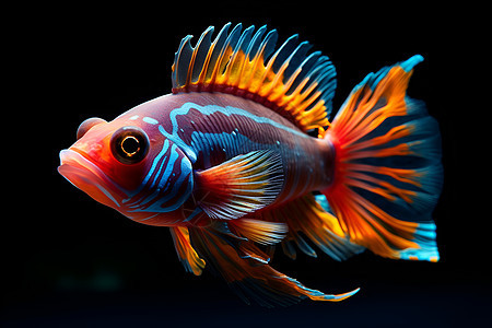 海底世界的热带鱼图片