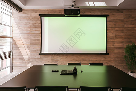 现代化的大型会议室图片
