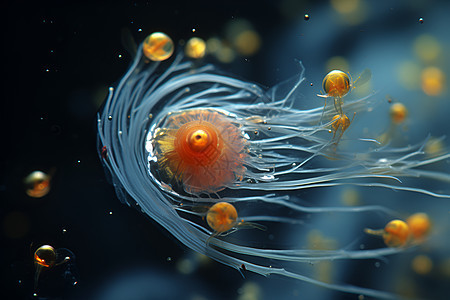 微观水中浮游生物图片