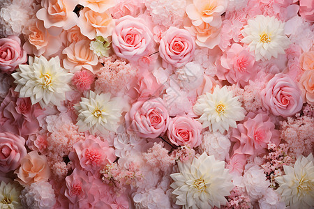 粉色的美丽花朵图片