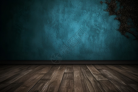 空旷的木地板房间图片