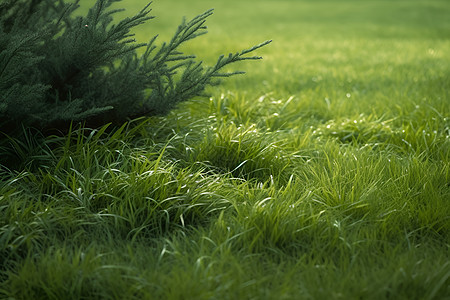 绿色的草坪图片