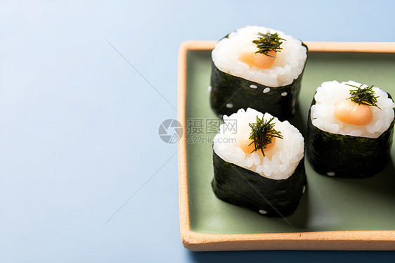 日式海苔寿司图片
